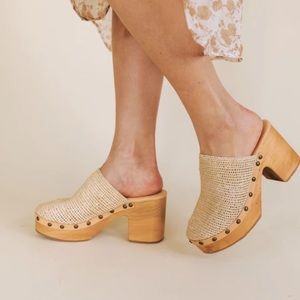 New Fres People Claudia Crochet Clogs